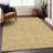 Riyala Gold Washable Indoor-Outdoor Rug - -942631031
