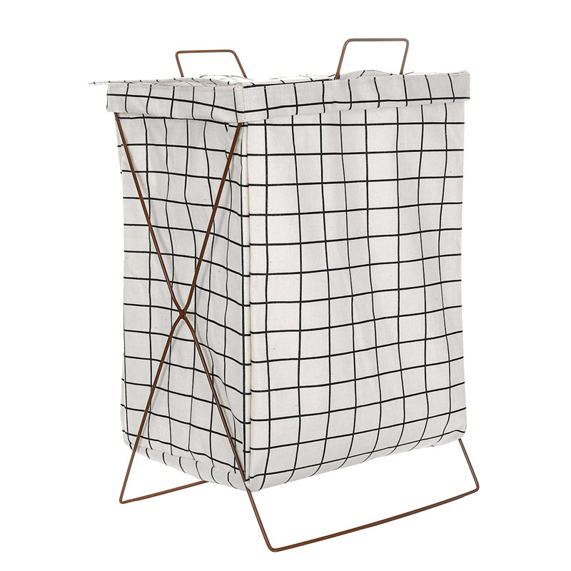 Panier à linge pliable et lavable