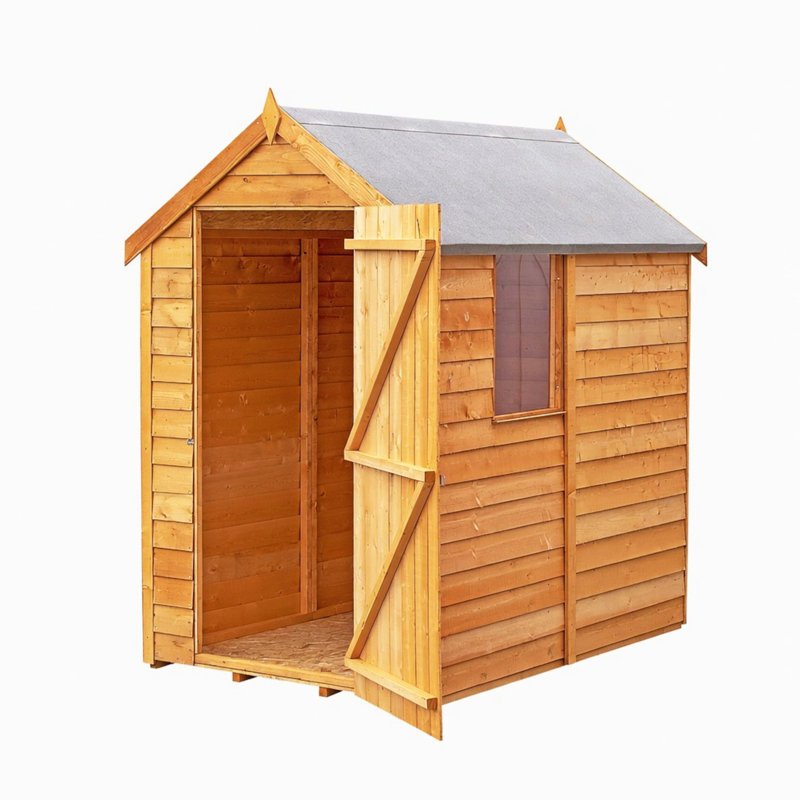 Garden Value 4 ft. W x 6 ft. D Shed
