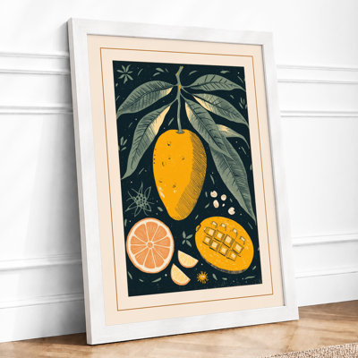 Study In Gold Botanical - Print