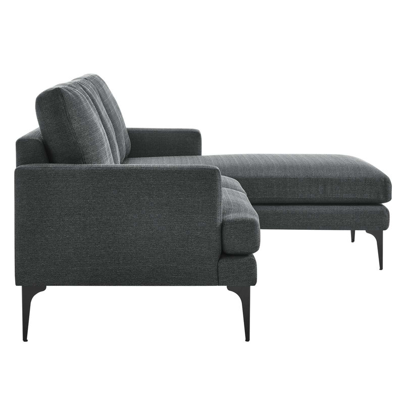 Canapé modulaire Evermore par Modway, Gris