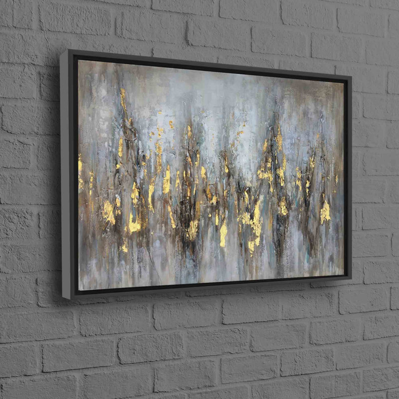 Print Abstract Art Modern Poster with Soft Tones and Elements on Canvas for Contemporary Wall Decor_2, 25 cm H x 35 cm W