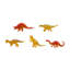 Dinosaur Toys DIY Terrarium Kit Ornament with Moon Lamp for Kids