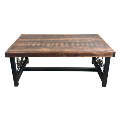 Table basse en fer KODIAK / BRUT