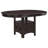 5 Piece Dining Set, 42 Inch Round Extendable Table With 4 Chairs, Espresso
