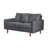 Sofa 56" Velvet Round Arm Loveseat-1484433296