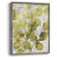 Green Leaf Shimmer II, reproduction encadrée - bois massif-2142188535