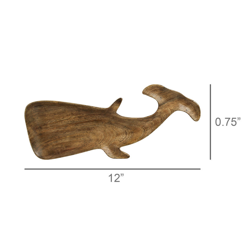 Whale Dish, Wood