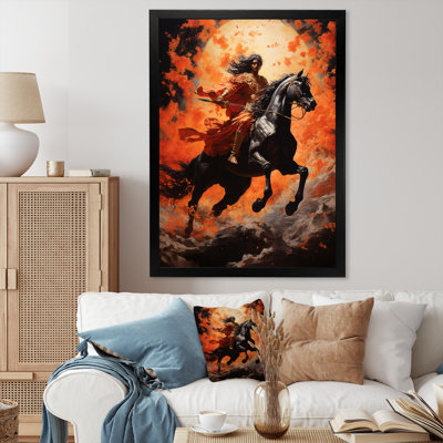 " Hinduism Suryas Dawn Orange II "