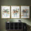 Christmas Holiday Art CLxxi - impression encadrée sur mesure de qualité supérieure - 3 pièces-933750549-933750550