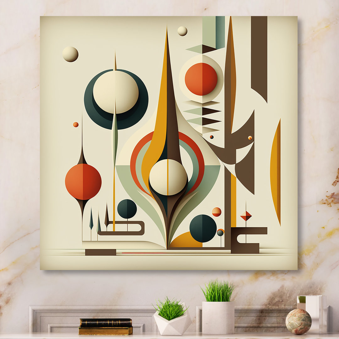 Vintage Mid-century Graphics VI - Modern Midcentury Metal Wall Décor Wade Logan® 