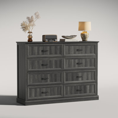 Moad Modern 55"W 7 Drawer Dressers,Bedroom Dresser