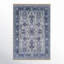 Tapis oriental en laine noué à la main bleu Mulane-1984405949