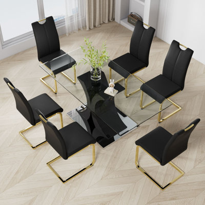 Klinges Pedestal Dining Set