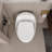 1-Piece 1.28 GPF Single Flush Egg Shape Toilet-117137160