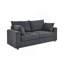 Modern 78" Upholstered Sofa With Deep Cushions & Removable Pillows-2045652248