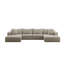 Canapé modulaire rembourré en L Modern-187043167