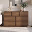 Commode moderne Abbate à 7 tiroirs, largeur de 120 cm, en bois-1392025405