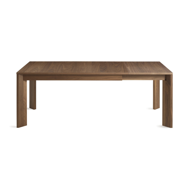 Moreover Solid Wood Dining Table, Walnut, 37" W x 84" L