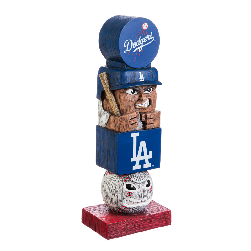 Statue de jardin MLB, Dodgers de Los Angeles, H 16 po x l 5,5 po x P 4 po