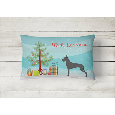 Great Dane Outdoor Throw Pillow