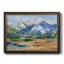 Toile de qualité supérieure Blue Mountain Peaks II - prête à être accrochée-491799651