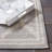Ammundsen Geometric Light Grey/Ivory Area Rug-155389800