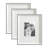 Develin Matte Plastic Single Picture Frame Set-1787064236-1787064237