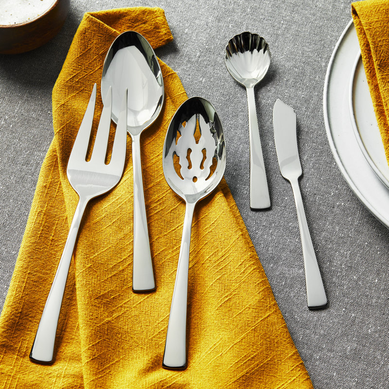 Bellasera 45 Piece Stainless Steel Flatware Set, Service for 8