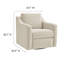 Fauteuil en velours Liora Performance-110091666