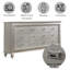 Commode 9 tiroirs Woodlynne-1347300795