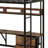 Loft Bed With L-Shaped Desk, Charging Station,  Drawers And Safety Guardrail