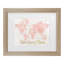 Art encadré mat Sue Schlabach «Across The World Shes Going Places Pink»-1224938475-1224938471
