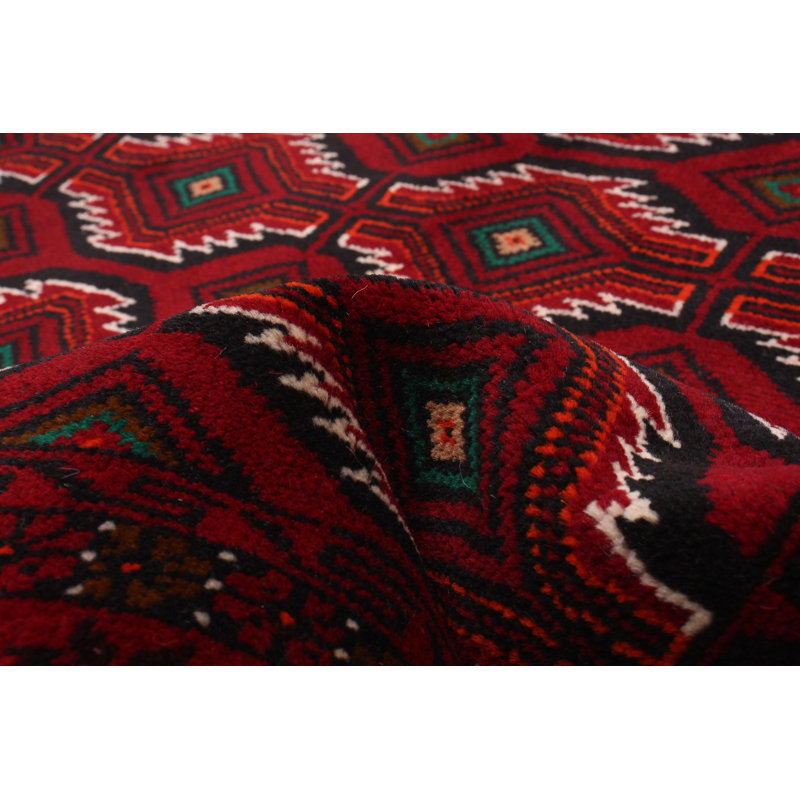 Tapis rouge nouvel âge 3 pi 5 po x 5 pi 7 po One-of-a-Kind