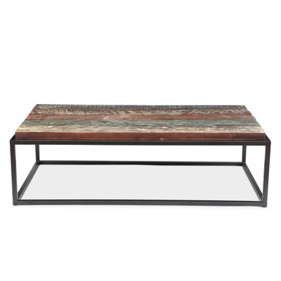 Table basse à piédestal