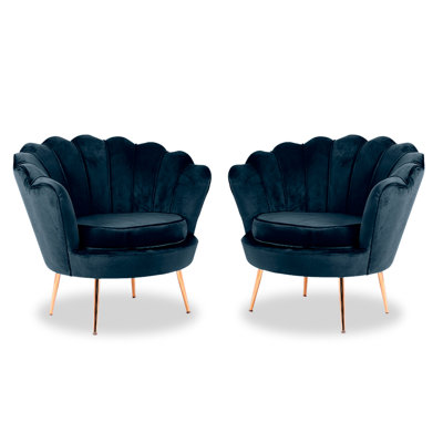Velvet Accent Chair