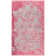 Alfa Rich Pink Gray Reversible Washable Cotton Area Rugs for Living Room Bedroom Kitchen