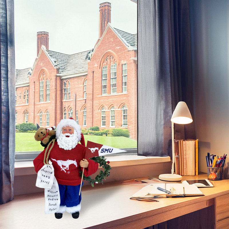 NCAA 12 "College Spirit Proud Santa, SMU Mustangs