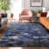 Premium Machine Washable Cerrito Blue Rug