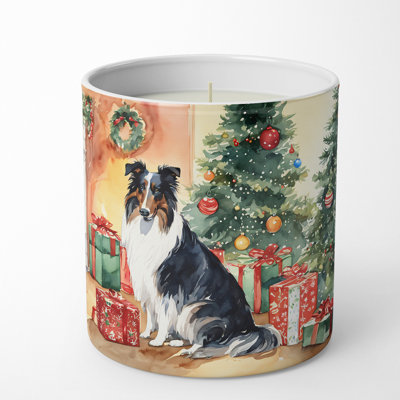 Ceramic Tumbler Candle with Holder