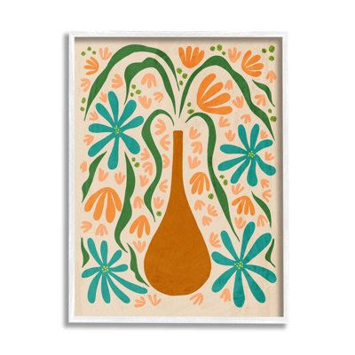 Art rétro, estampe numérique sur vase par Ziwei Li