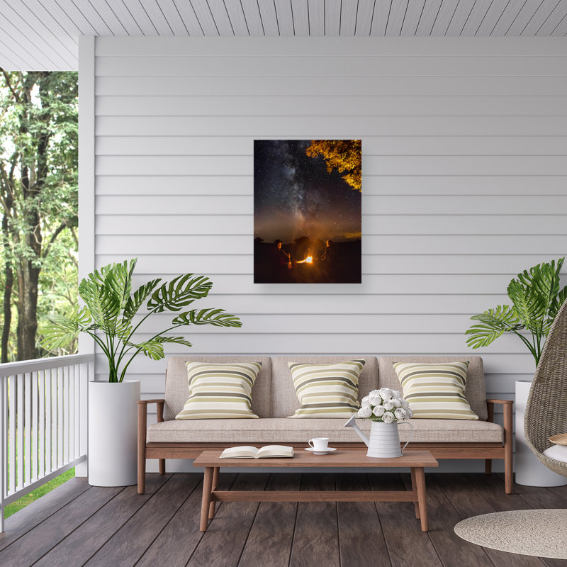 Toile d'extérieur Brenda Petrella, H 19 po x l 14 po x P 1,5 po
