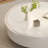 Simple luxury cream style marble coffee table-104935558