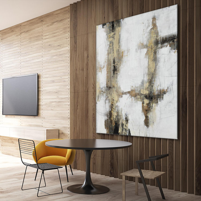 «Blonde Tint II» sur toile, H 72 po x l 72 po x P 1,5 po