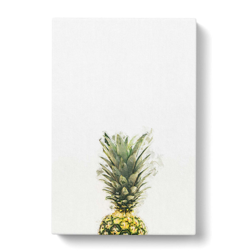 It's Pineapple Time - Wrapped Canvas Painting, 76cm H x 50cm W x 3cm D