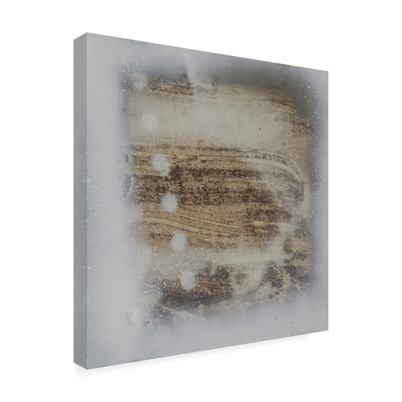 «Polka Squares III» sur toile, H 18 po x l 18 po