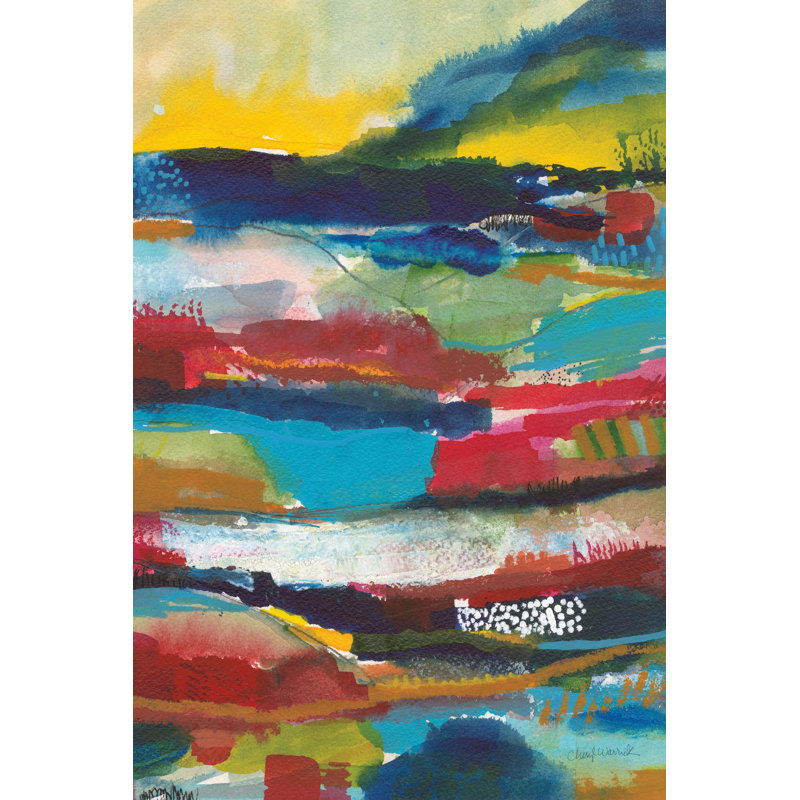 Nocturne II by Cheryl Warrick - Wrapped Canvas Painting, 46cm H x 30cm W x 3.8cm D