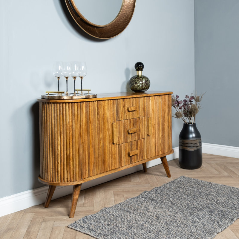 Elleen 140cm Solid Wood Sideboard
