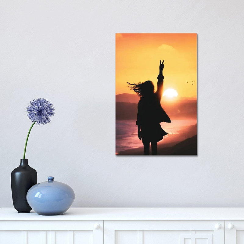 Hope 1 Piece Wrapped Canvas Wall Art, 30.48 cm H x 45.72 cm W