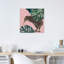 Kiwi oiseau avec monstera art-49839998-49839991